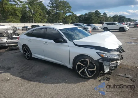2021 Honda Accord Sport Se from USA, damaged, VIN 1HGCV1F41MA091814